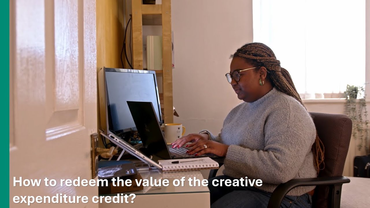 How to redeem the value of the Creative Expenditure Credit?
