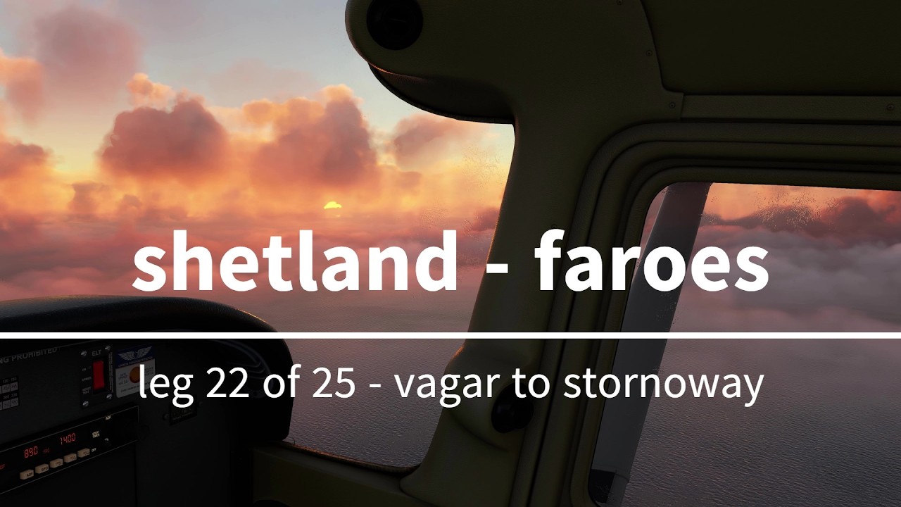 Vagar to Stornoway - Leg 22/25 Shetland & Faroes Tour