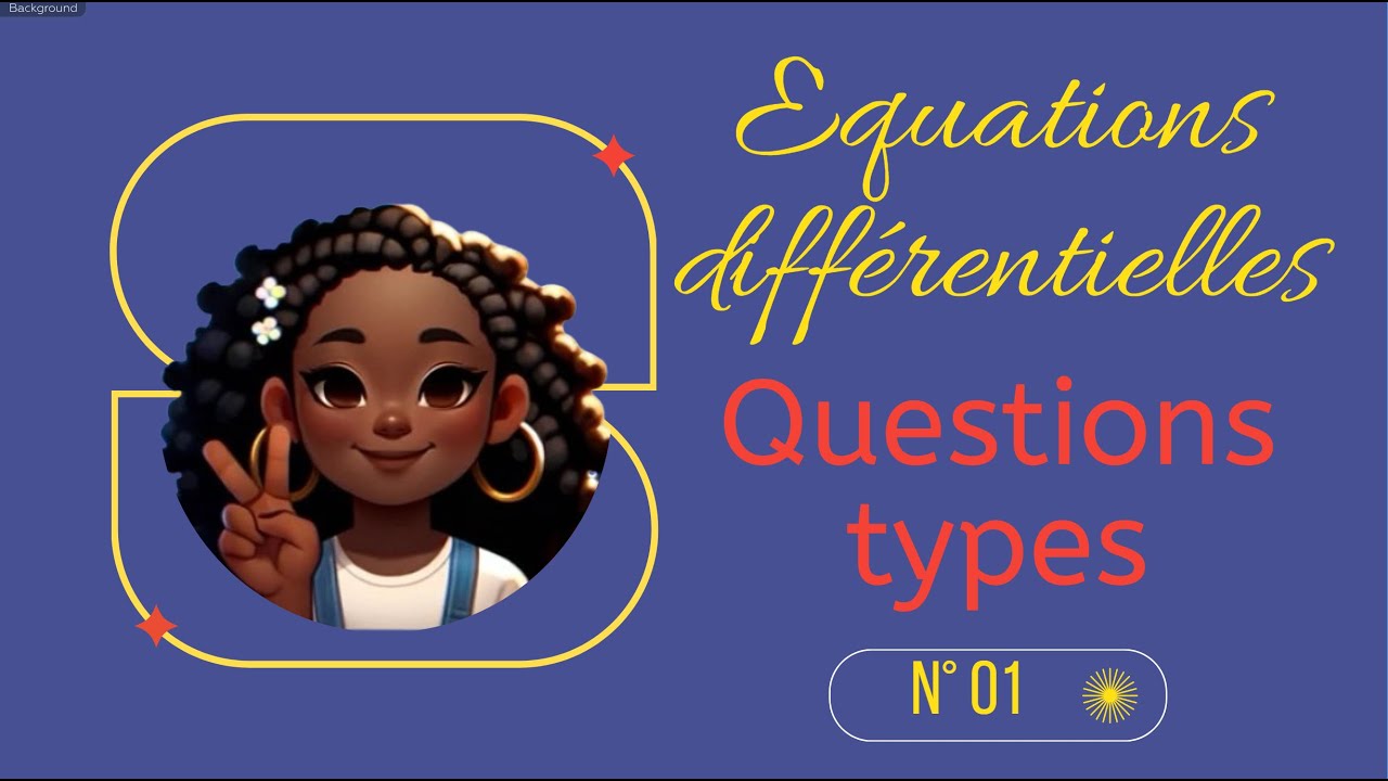 Equations différentielles en terminale