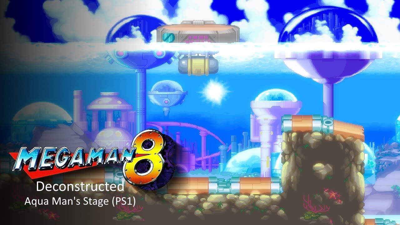 Mega Man 8 Deconstructed Audio - Aqua Man's Stage (PS1)