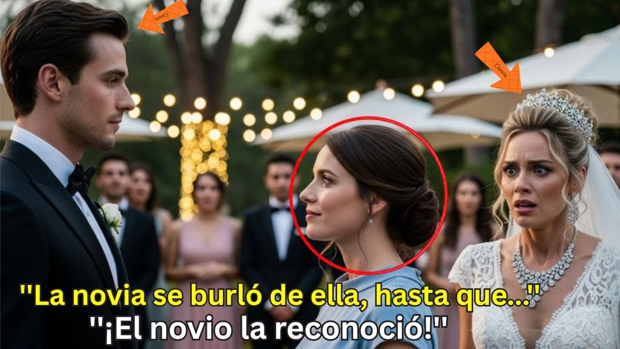 Todos ignoraron a la mujer sencilla en la boda, hasta que el novio millonario susurró su nombre...