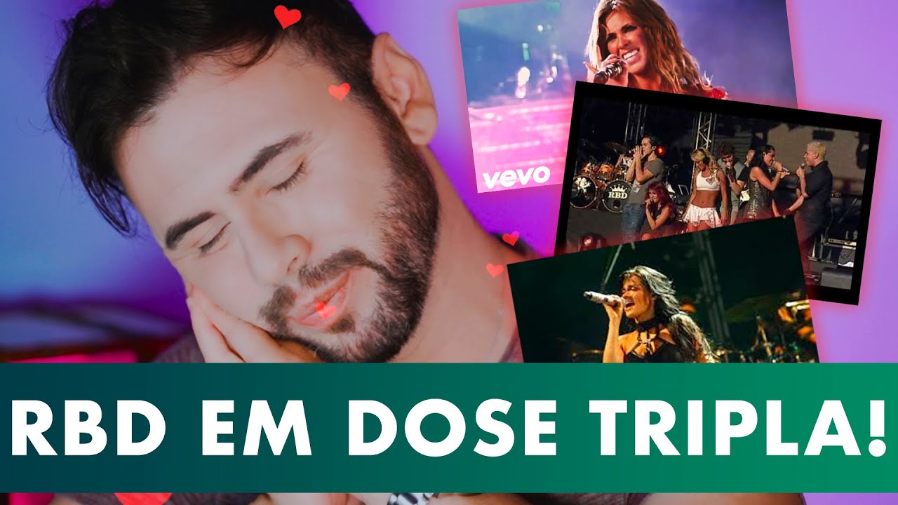 (Reação)RBD - Ser o parecer / Celestial / Extraña Sensación VÍDEO SEM BLOCK NO INSTAGRAM