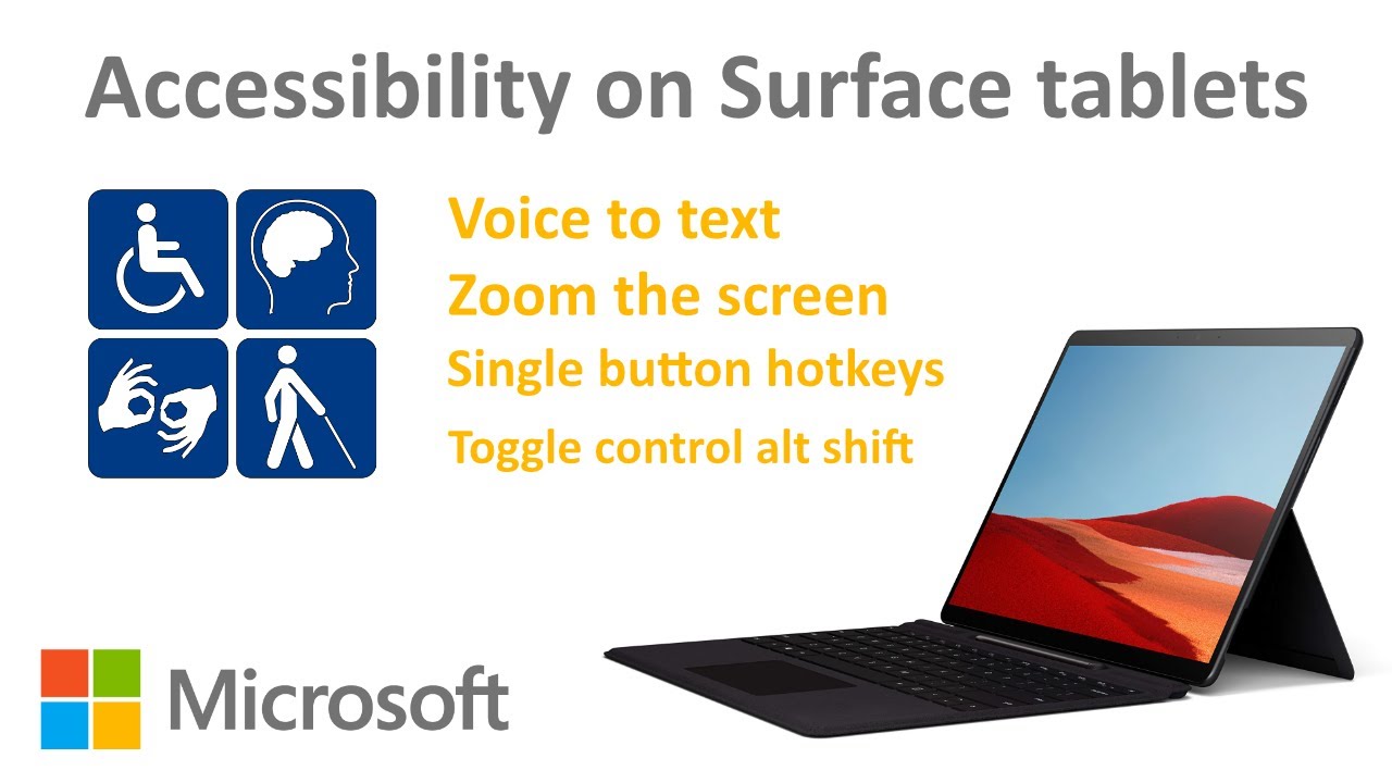 Tablet Pro Demo - Voice to Text, Single button hotkeys, Easy Zoom, Toggle buttons = Accessibility