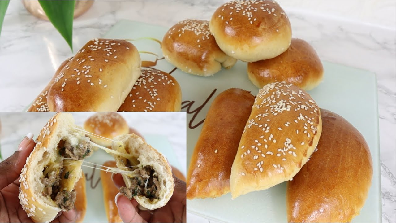 THE MOST DELICIOUS 🤤 MINCED BEEF STUFFED BREAD| Shalou Cuisine