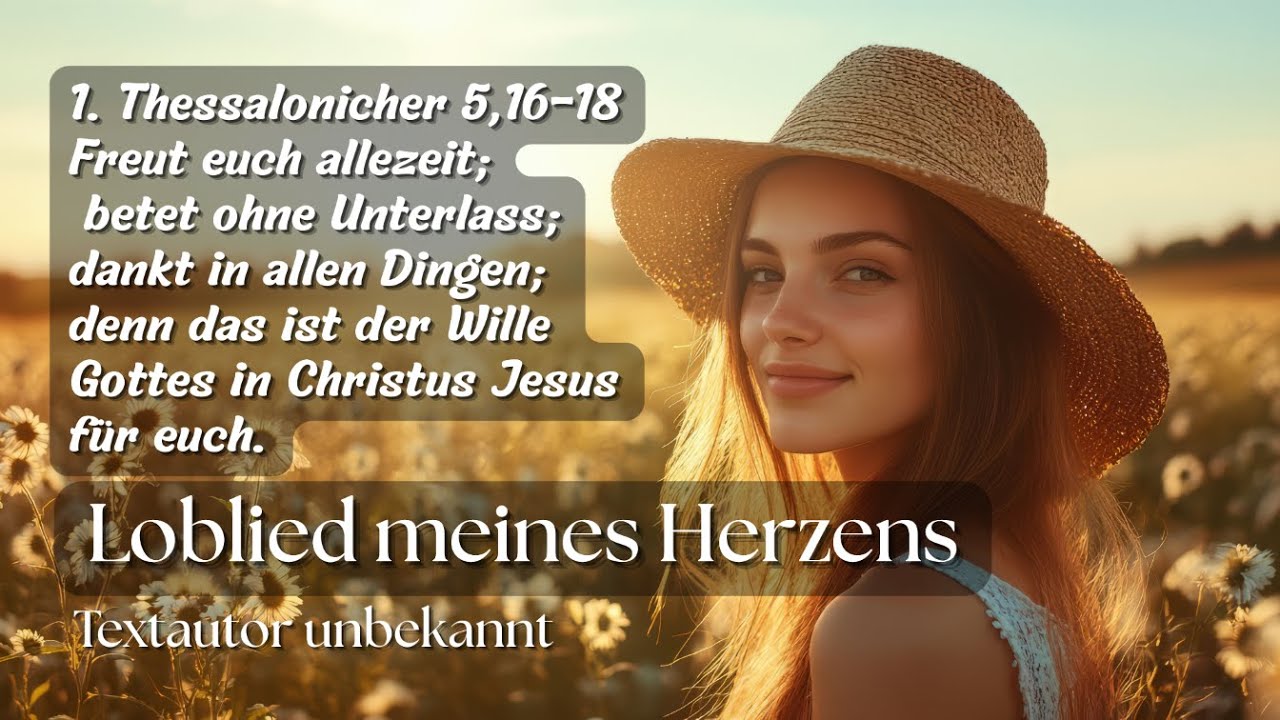Loblied meines Herzens | Christliches Lied über Dank & Vertrauen | Neues deutsches Lobpreislied 2025