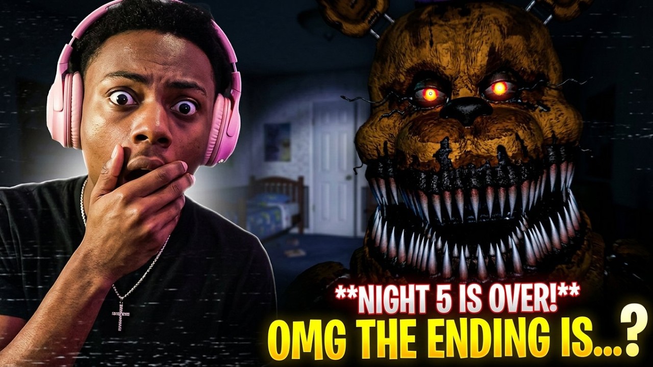 I CANNOT BELIEVE IT ENDS LIKE THIS!? |FNAF NIGHT 5 Completed