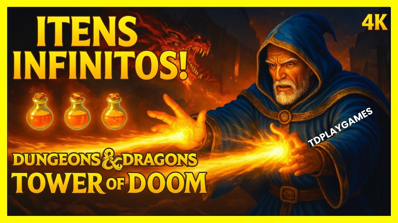 Dungeons & Dragons: Tower of Doom (CPS2) – Gameplay Arcade Lendário!