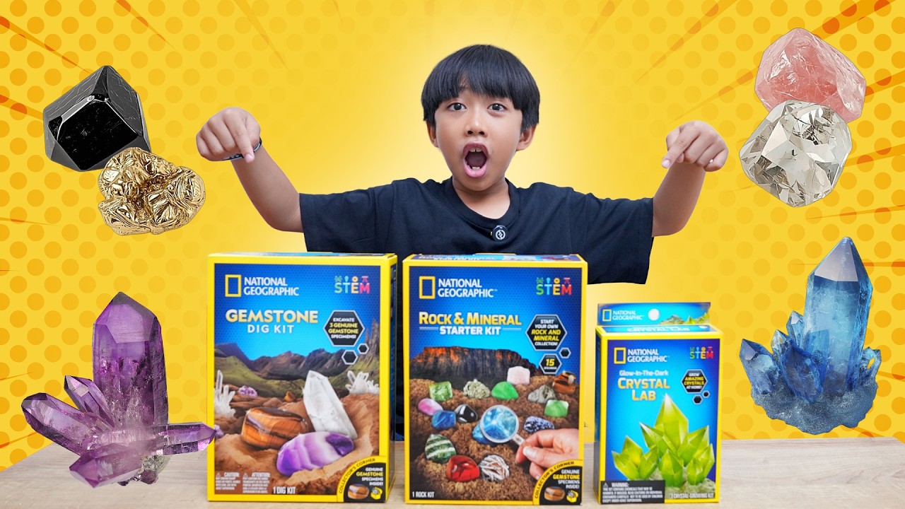 DAPAT BATU LANGKA? Menggali Batu Kristal dari Nat Geo