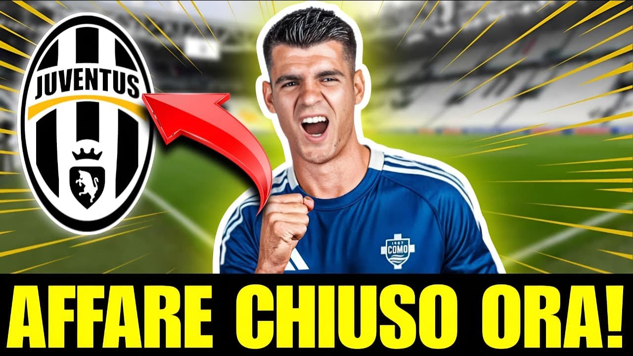HA FIRMATO ORA CON LA JUVE! COLPO SHOCK ALL’ULTIMO MINUTO – JUVENTUS NEWS