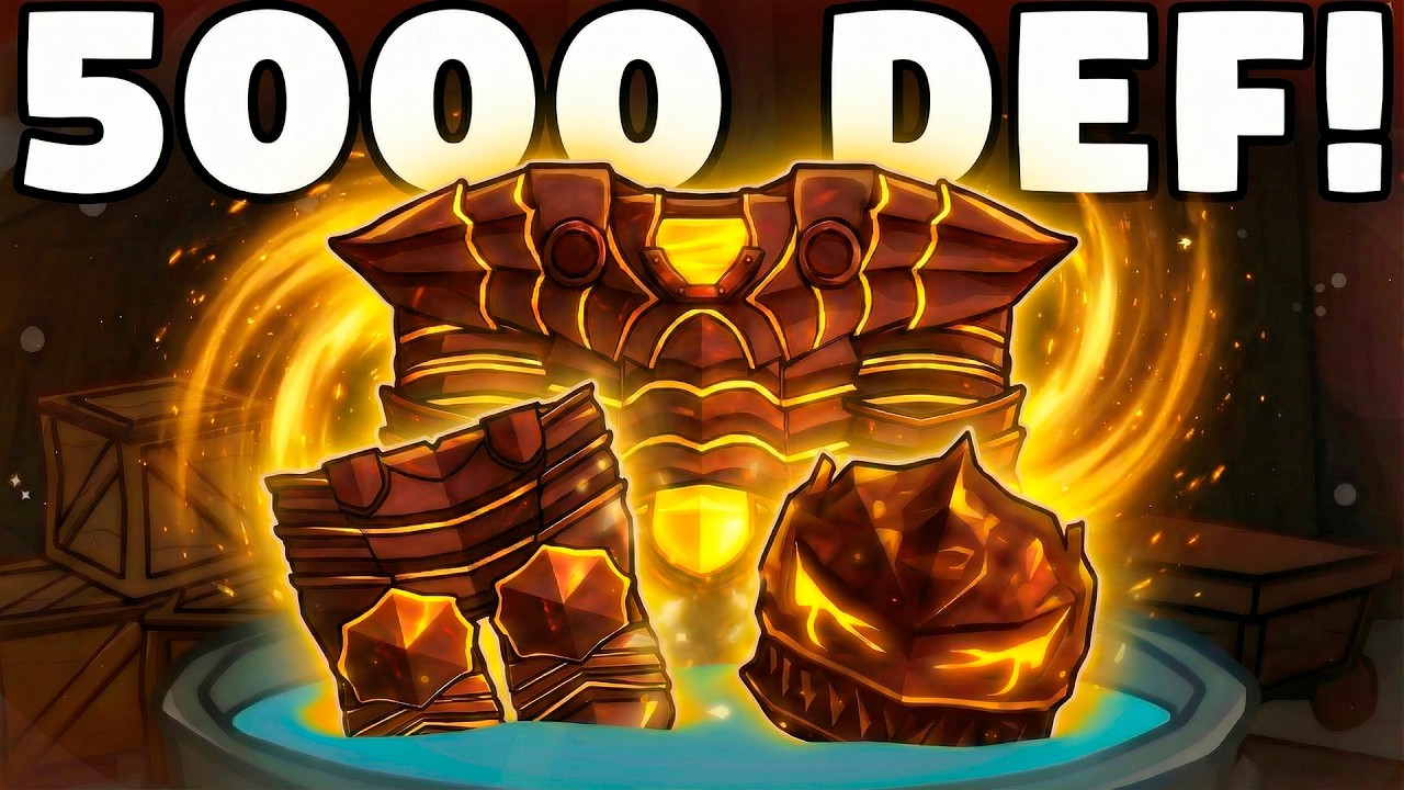 Losing My Sanity Crafting FULL GARGANTUAN ARMOR in The Forge Roblox...