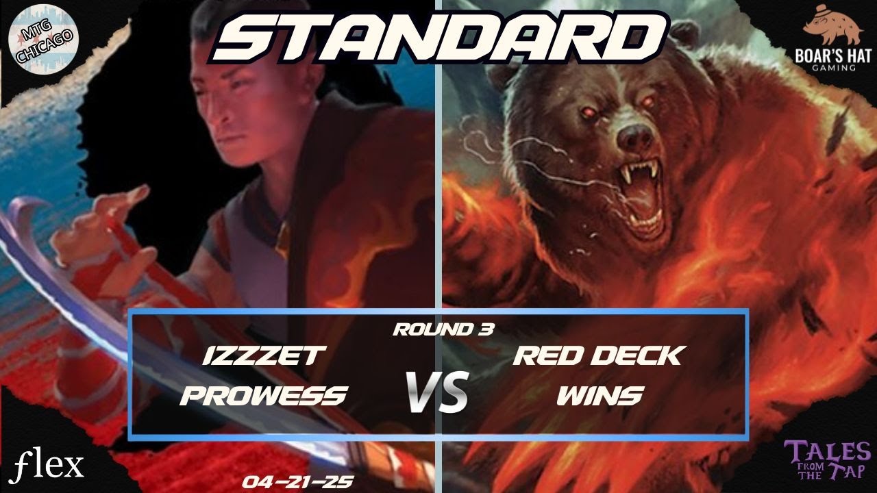 Izzet Prowess VS Red Deck Wins  [MTG Standard Round 3]
