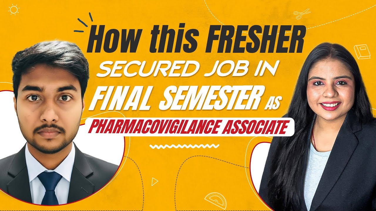 PV Job Offer immediately in Last Sem | How Souvik Cracked Pharmacovigilance as a Fresher | Success 