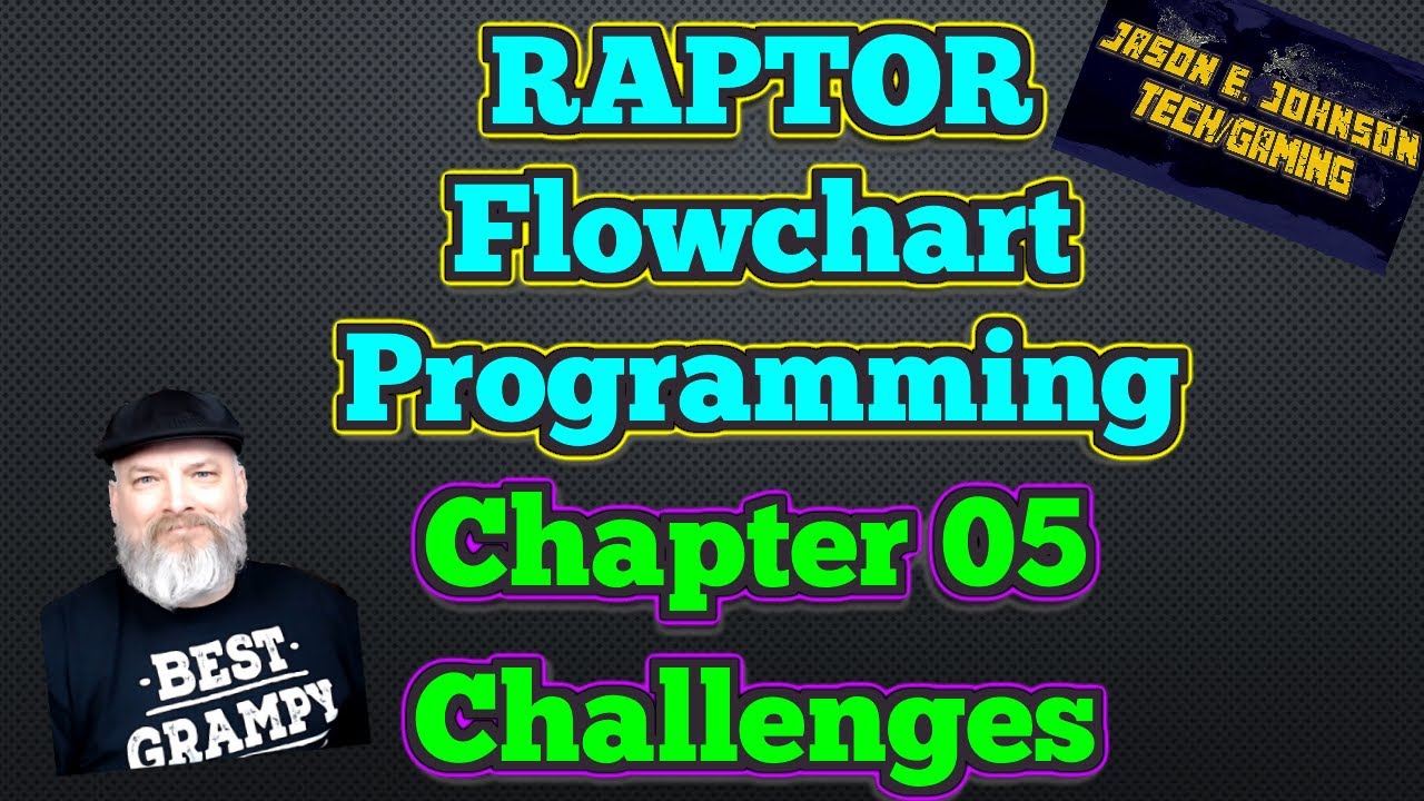 Chapter 05 Challenges = Raptor Flowchart-based Programming Videos Series