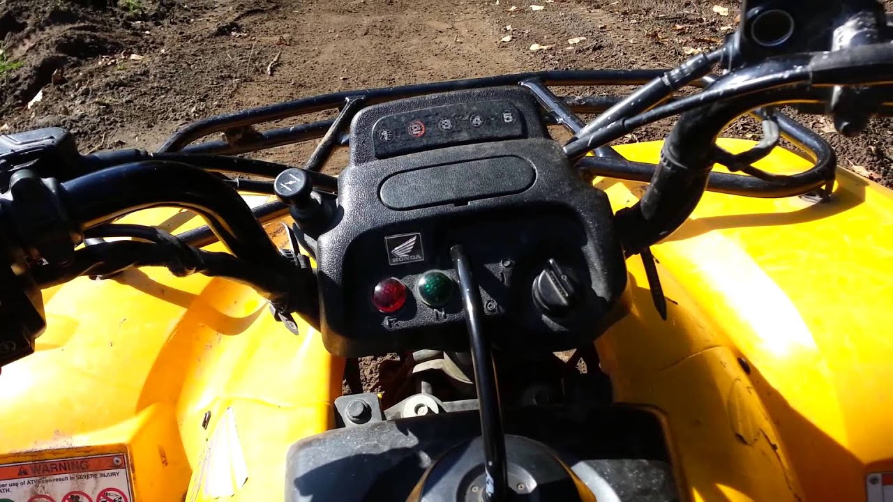 How to: Drive a four wheeler