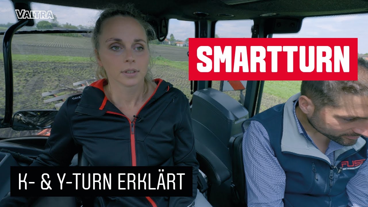 Valtra SmartTurn | K- & Y-Turn erklärt | Smart Farming