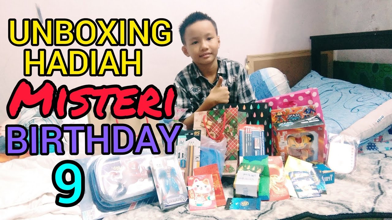 Unboxing hadiah hari lahir anak lelaki Pitohdoni || Maccaain Dylan || Birthday