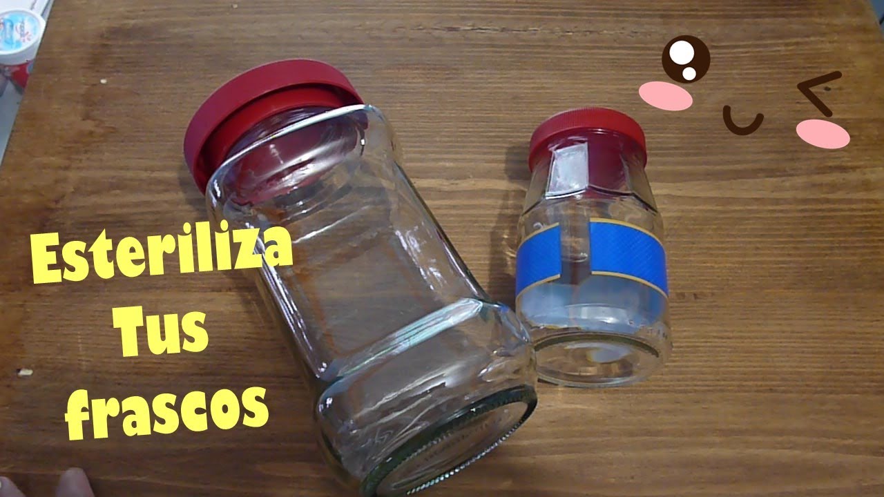 Técnica para esterilizar frascos y envasado de conservas