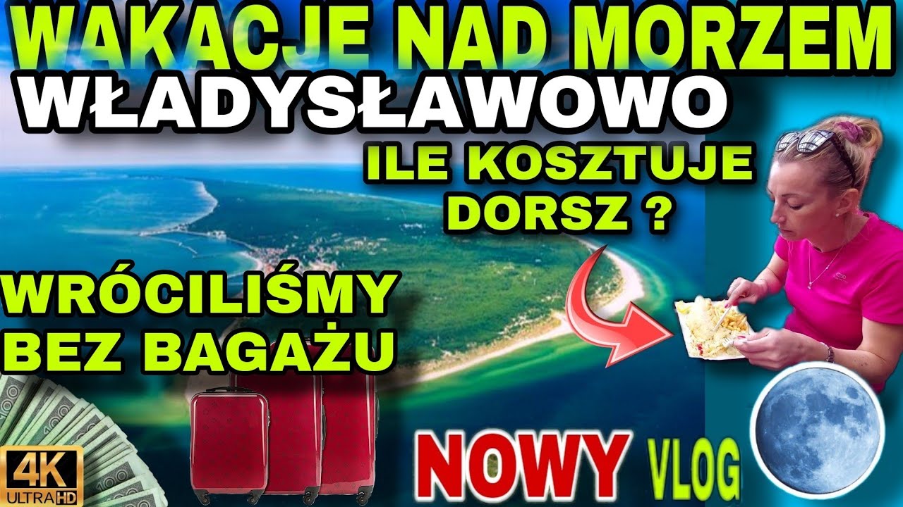 WŁADYSŁAWOWO MORZE BAŁTYCKIE 2022 [ Ile kosztują wakacje nad Bałtykiem? ] [ Hel Jastrzębia Góra ]