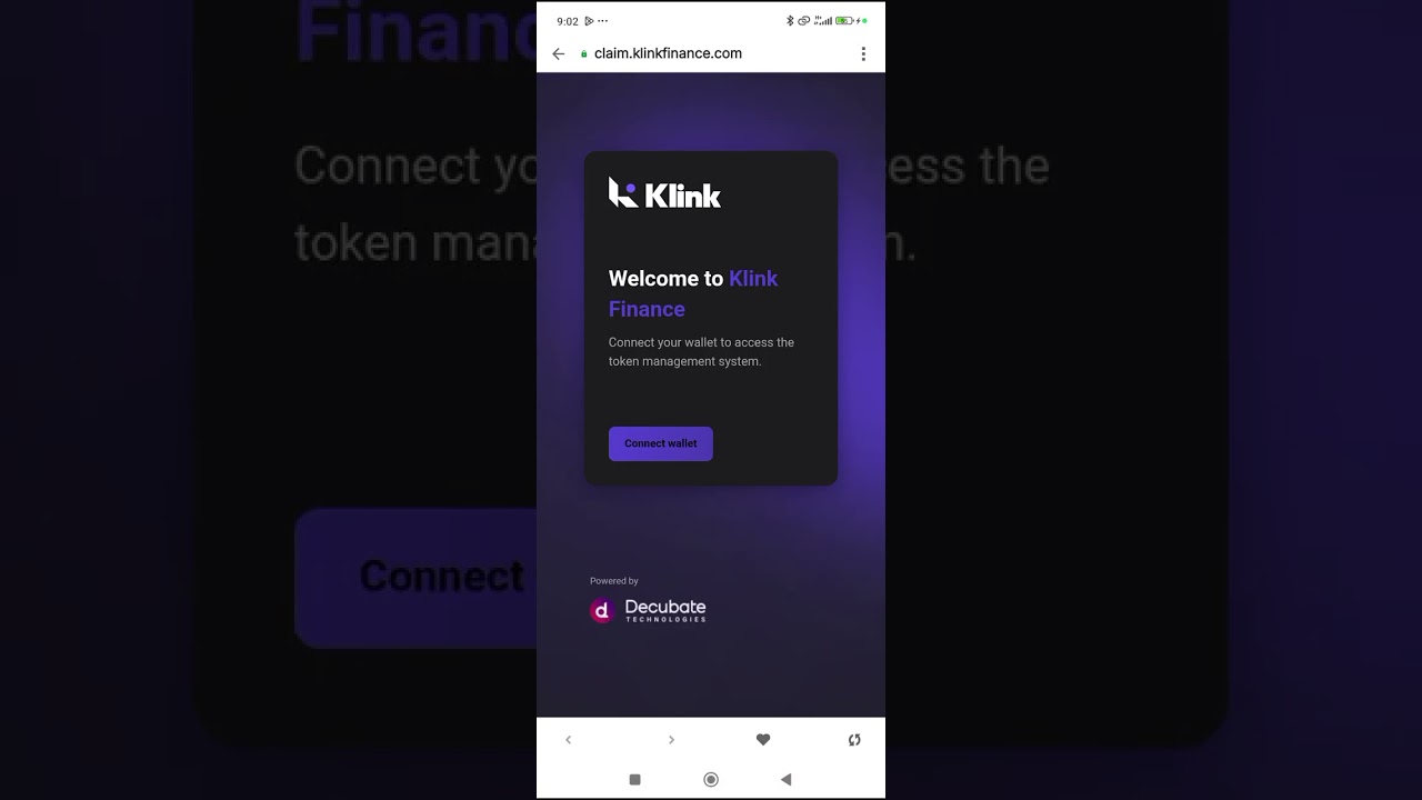 Klink airdrop TGE claiming - Claim your klink airdrop token 