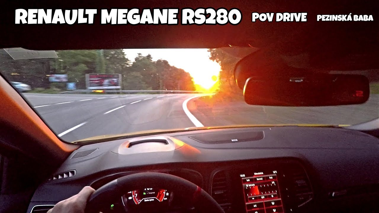 Renault Megane RS280 | POV Drive | Pezinská Baba