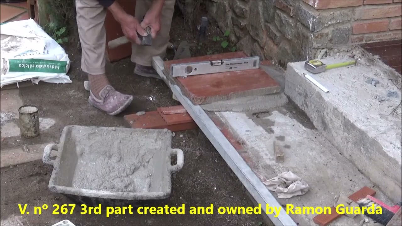 How to build a two-step staircase  start part 3ª video 267