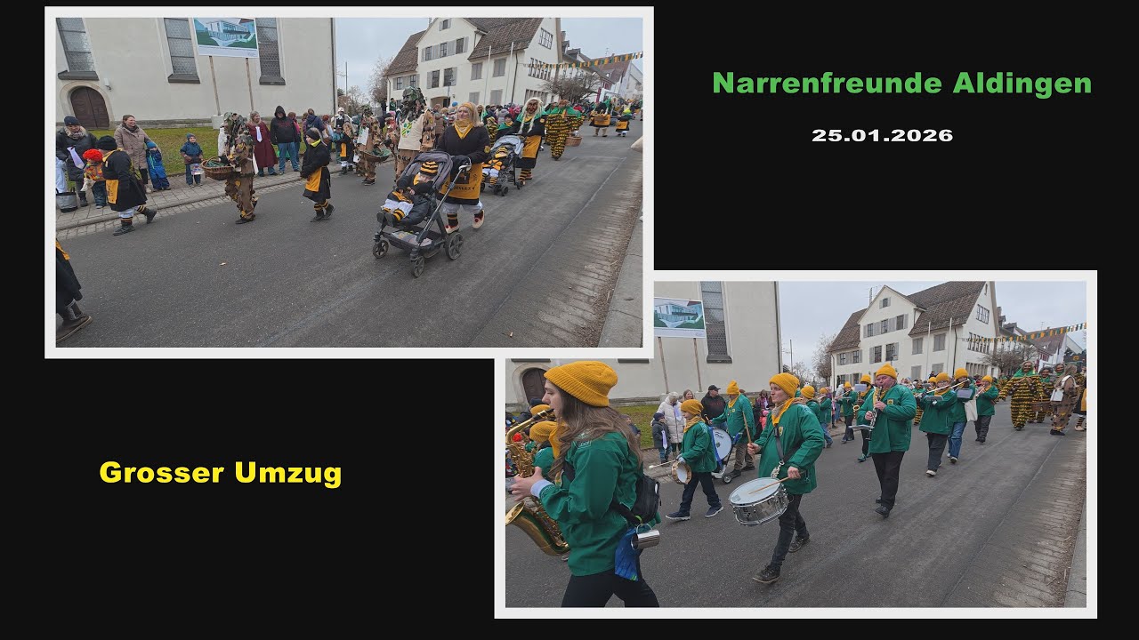 Aldingen Umzug am 25 01 2026