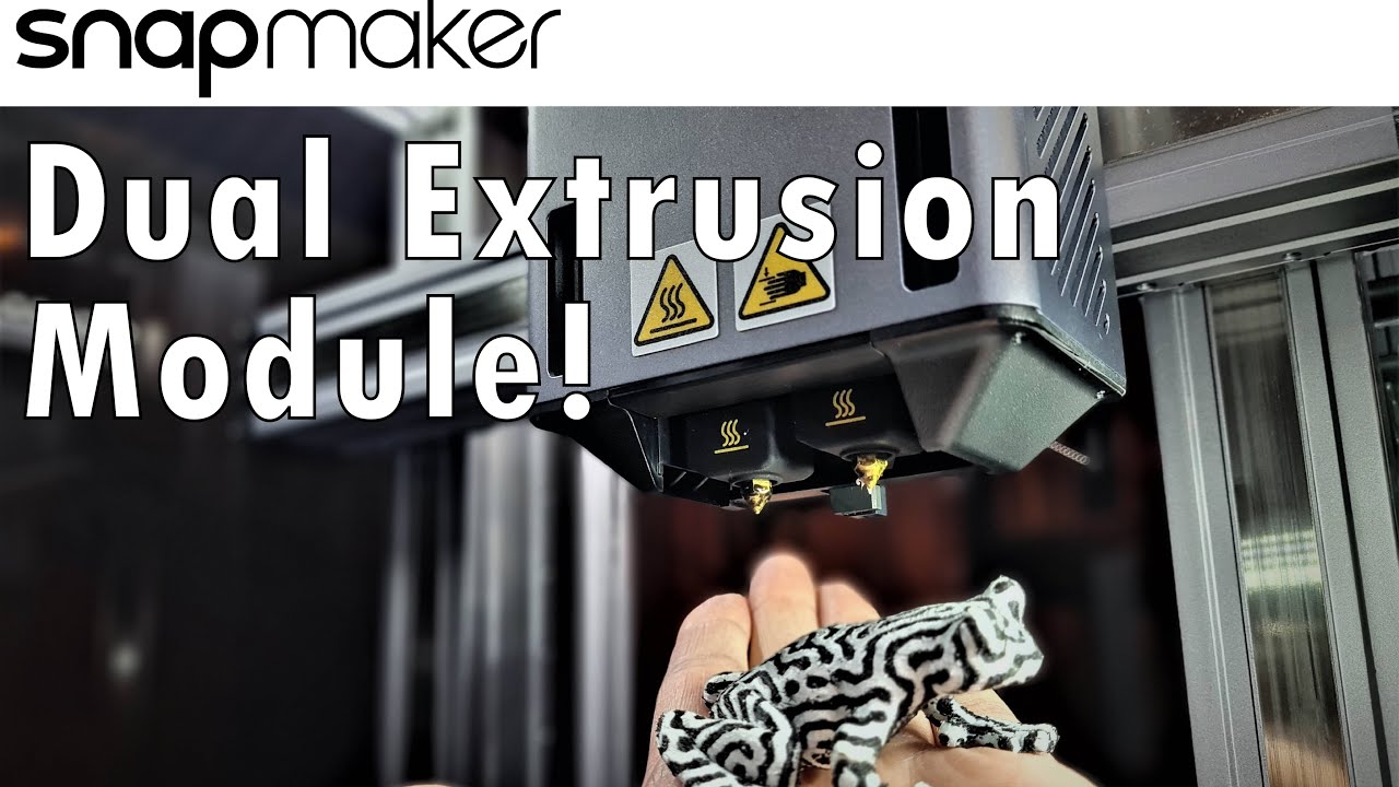 SnapMaker 2.0 Dual Extrusion Module: Unboxing & Setup. IT'S HERE!