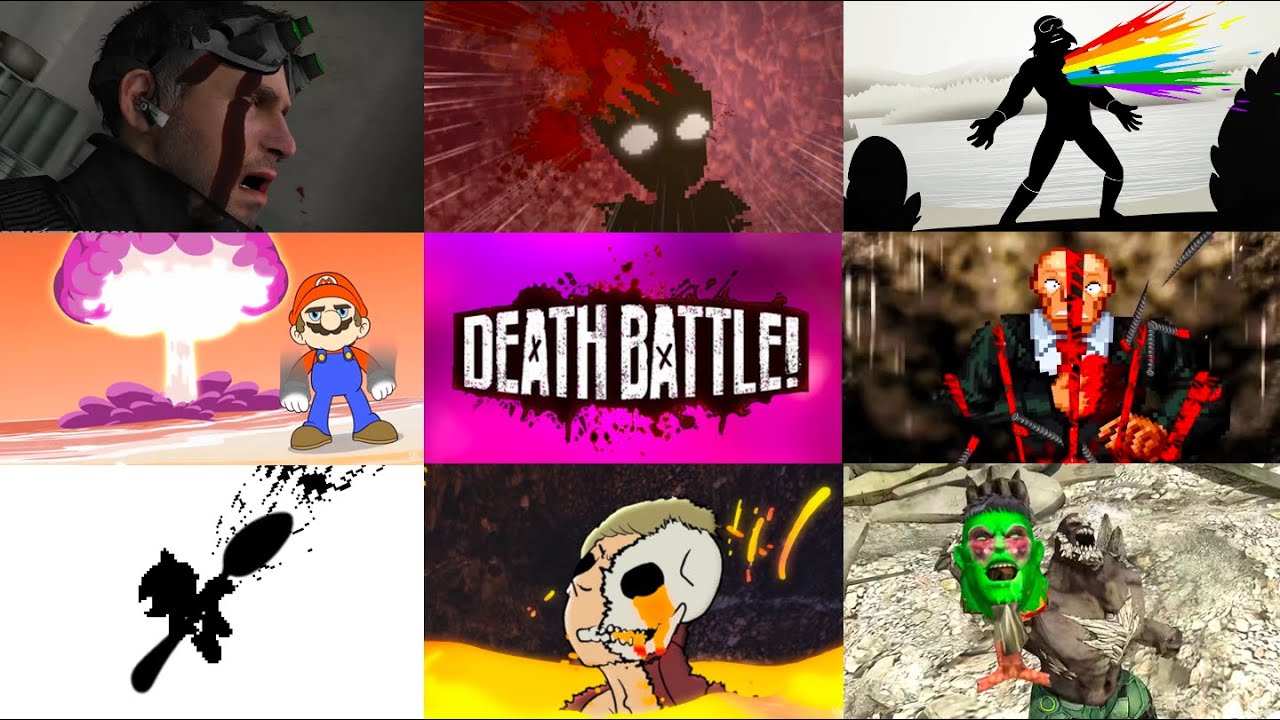 One Second of Every Death Battle Deaths