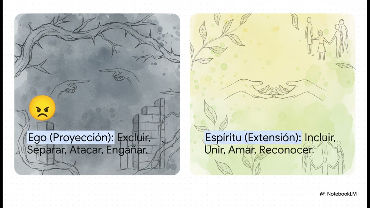 Día 45 UCDM en un Año (T-6.II) La alternativa a la proyección