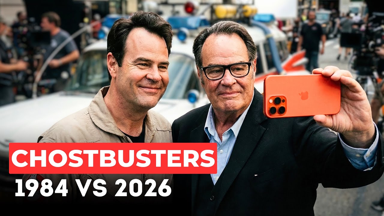Ghostbusters (1984) Cast & Set 👻 Then vs Now (2026)