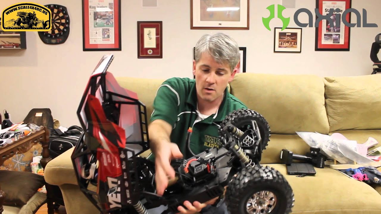 Scale 4x4 R/C unboxes the Axial Yeti XL