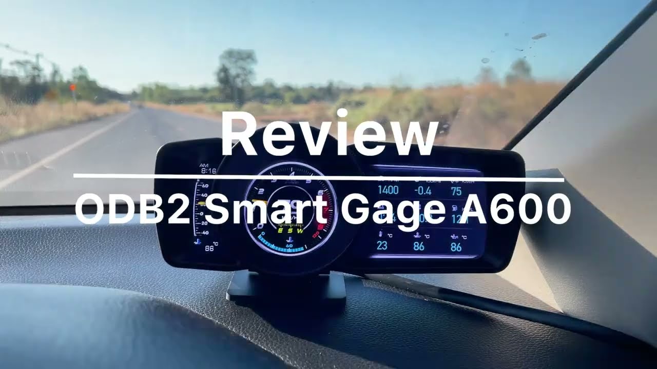 รีวิว สมาร์เกท ODB2 | Review Sl AP-7 A600 OBD GPS Smart Gauge HUD Display
