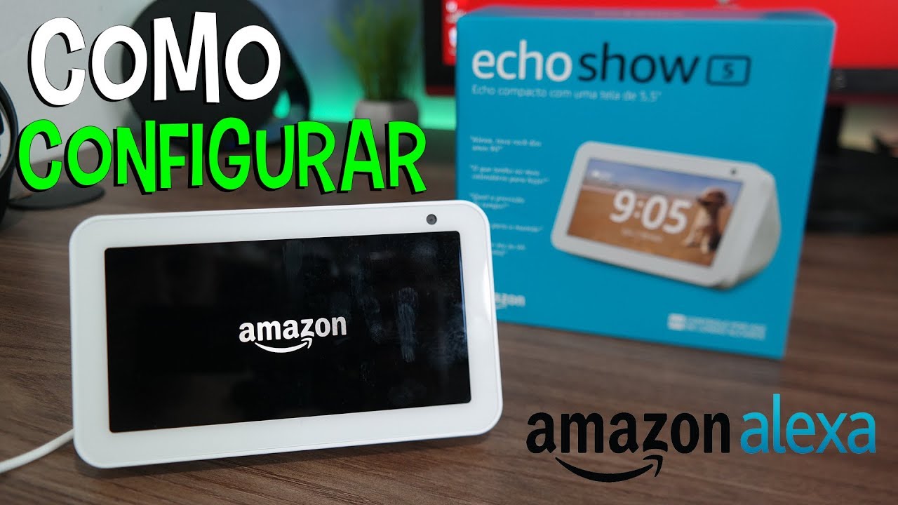 Como iniciar e configurar Echo Show 5 Amazon ALEXA - Passo a passo