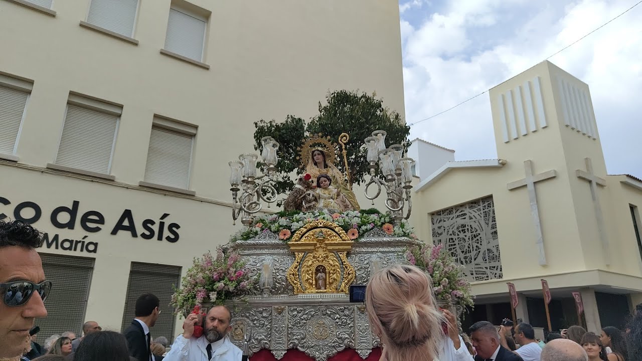 Procesión María Sma Madre del Buen Pastor y San Francisco de Asís-Calle Trille/Caracoles -Cádiz 2024