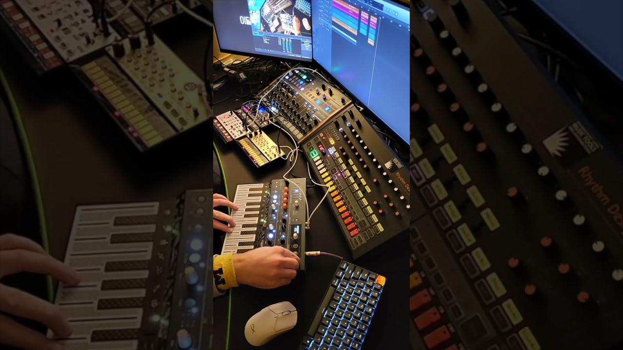 live_09 \ remastered \ korg volca keys modular nubass arturia microfreak drumbrute analog dark synth