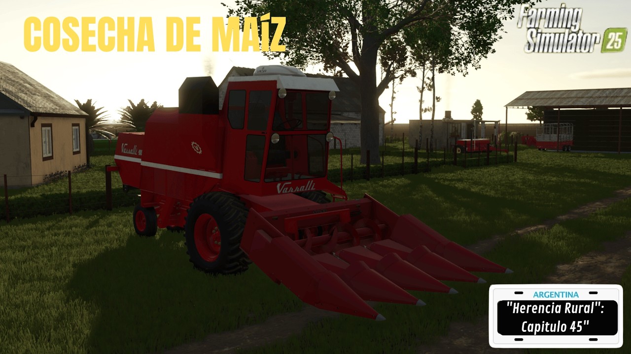 ARRANCAMOS LA CAMPAÑA DE GRUESA, TOCA MAIZ PROPIO!!//FS 25 Arg//Establecimiento el Termino Cap 45