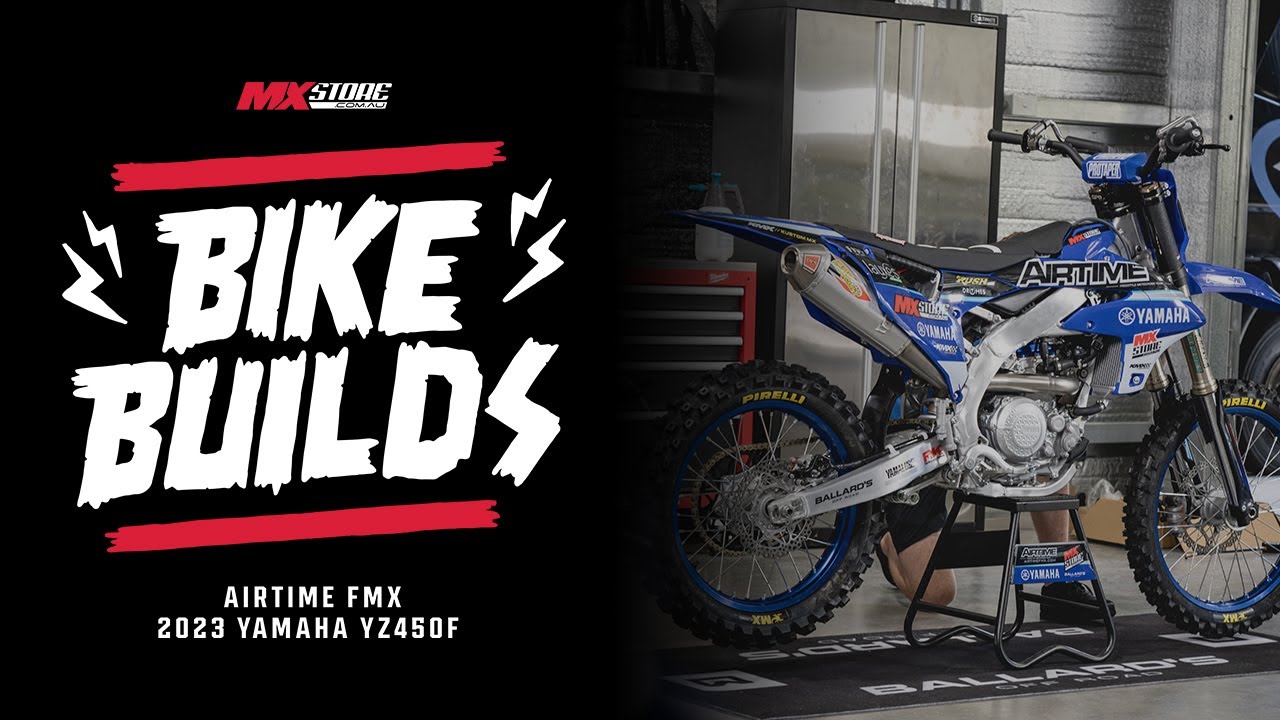 Freestyle Motocross Bike Build | 2023 YZ450F Airtime FMX | MXstore Australia