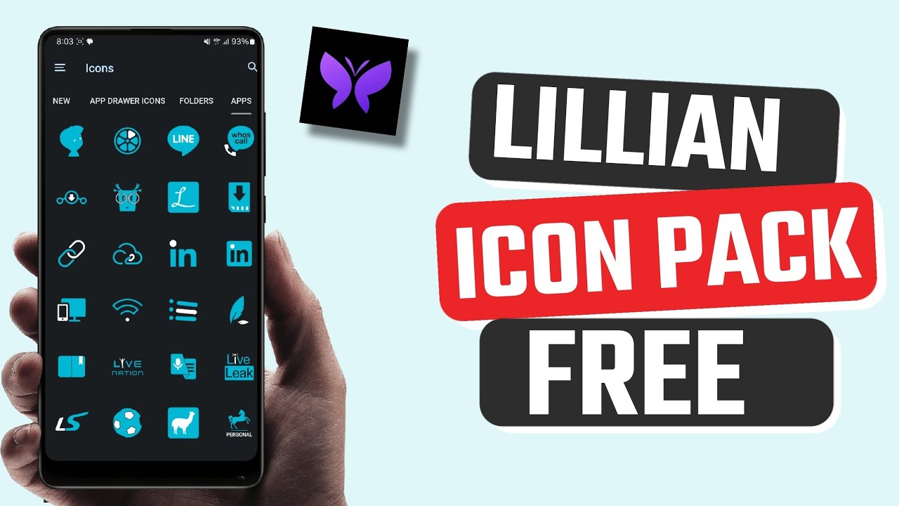 Best Free Paid Lillian Icon Pack app for Android