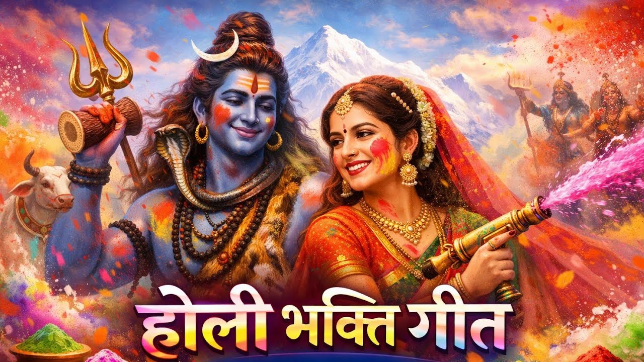 New Holi Song// Bhole Bhakti Holi Song// Bhakti DJ Song 