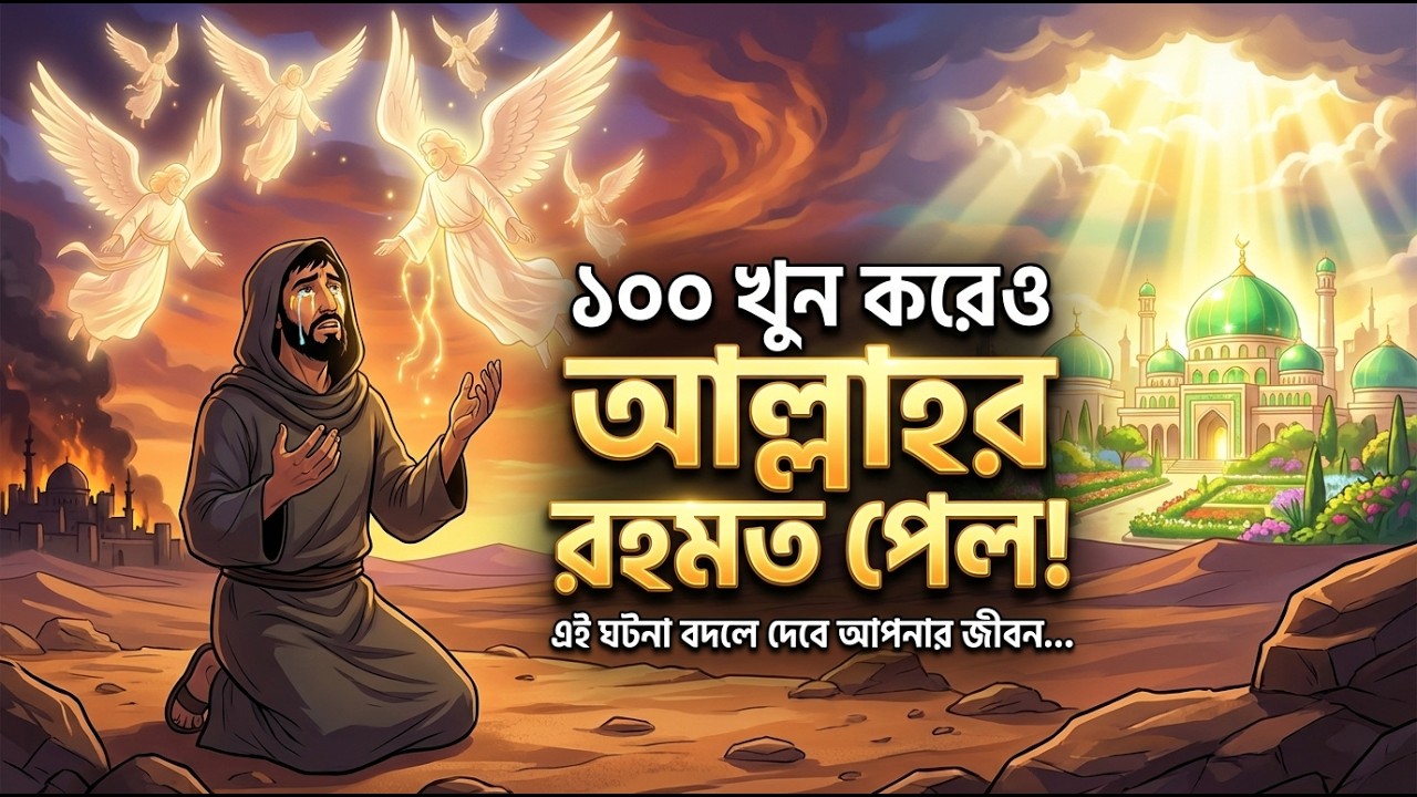 ১০০ খুন করেও জান্নাতে গেল! | আল্লাহর রহমতের অবিশ্বাস্য গল্প | ফজর