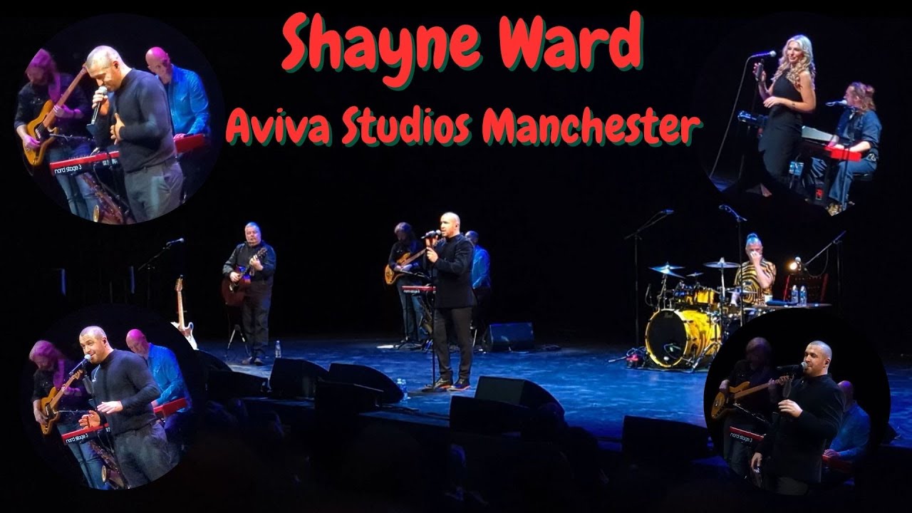 Shayne Ward Aviva Studios Manchester 2025
