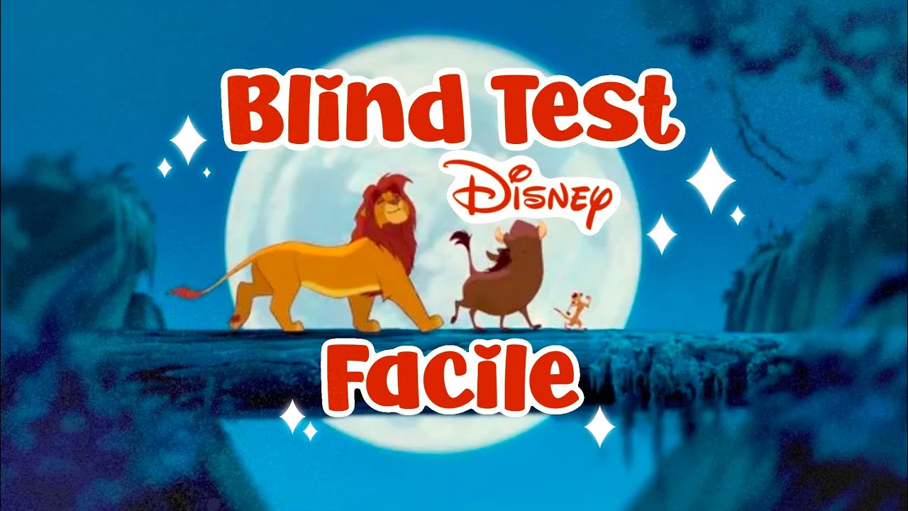 Blind Test DISNEY - Niveau FACILE - 30 extraits 🏰