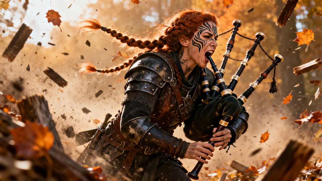 Рёв Янтарного Неба — Неумолимые Волынки Хайленда