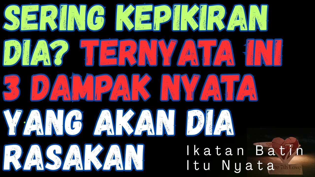 Jika kamu sering memikirkan seseorang, 3 hal ini Yang akan terjadi pada orang itu 1