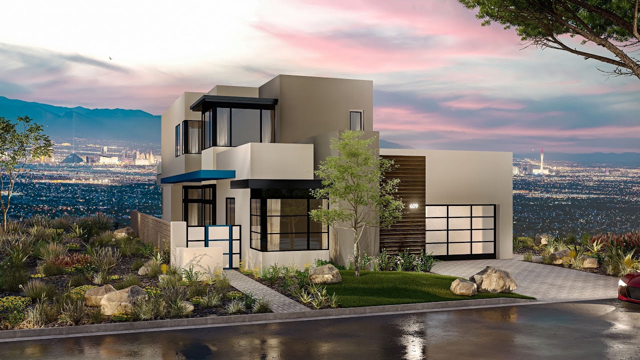 Ultra Modern Luxury Home at SkyVu in MacDonald Highlands by Christopher Homes