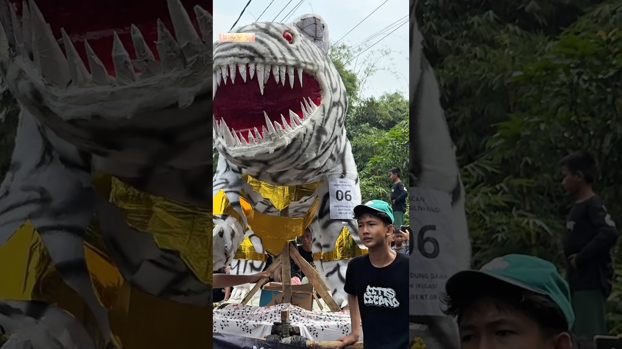 MACAN PUTIH FULL arak arakan Khitanan Masal Desa KEDUNGDAWA 2025 Kedawung #ogohogoh #karnaval