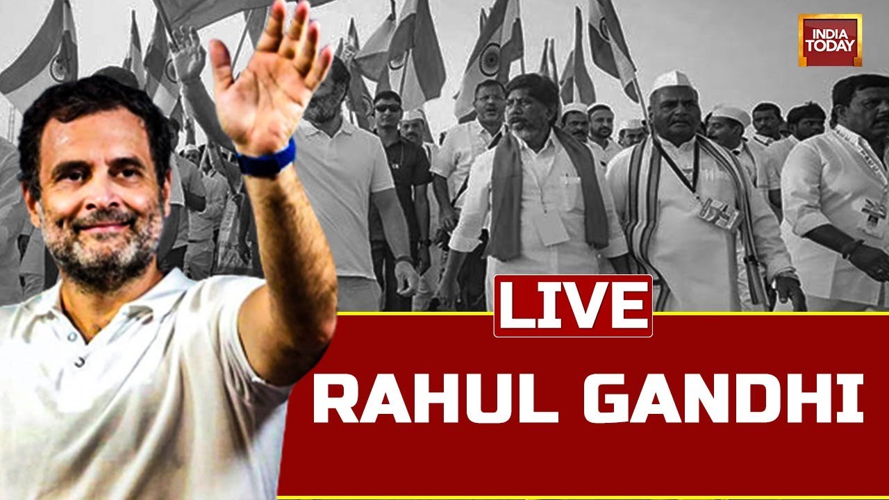 Rahul Gandhi Live: Bharat Jodo Yatra Live | Congress Yatra | Maharashtra News