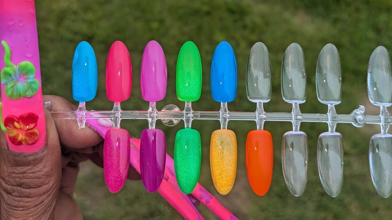 Neon Wave collection by@madamglamofficial