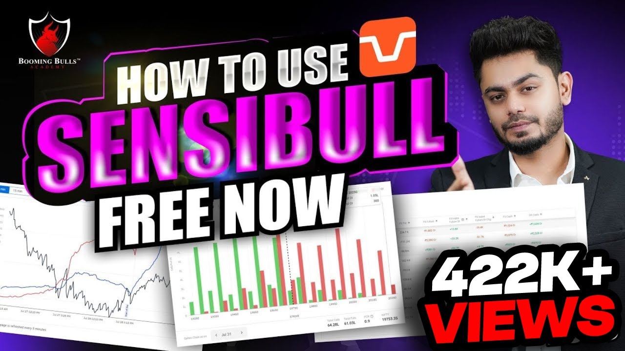 How to use SENSIBULL? || Sensibull FREE for Zerodha Users || Anish Singh Thakur || Booming Bulls