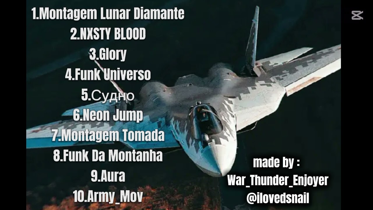 Best Music Playlist For War Thunder Grinding Jets